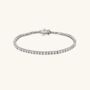 Tennis Bracelet Silver, thumbnail 2 of 4