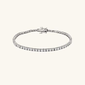 Tennis Bracelet Silver, 2 of 4