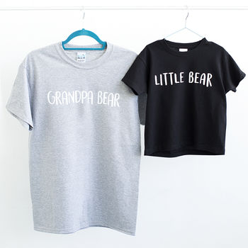 Grandad And Me Bear T Shirt Set, 2 of 12