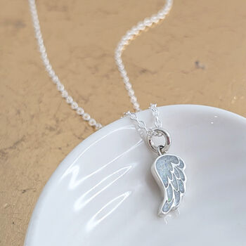 Memorial Ashes Angel Wing Charm, 3 of 7