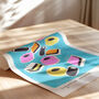 Liquorice Allsorts Hand Painted Art Print, thumbnail 3 of 5