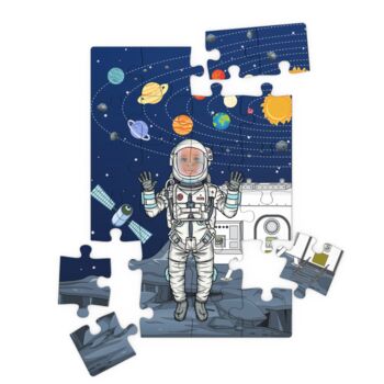 Children's Astronaut Wooden Jigsaw Puzzle, 6 of 6