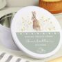 Personalised Spring Bunny Cake Tin, thumbnail 2 of 3