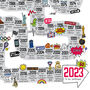 60th Birthday Personalised Print The Road To 60, thumbnail 9 of 12