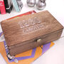 Personalised 60th 'Year' Wooden Memory Box, thumbnail 2 of 4
