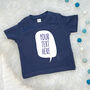 Personalised Speech Bubble Baby T Shirt, thumbnail 2 of 6
