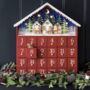 Fill Your Own Personalised LED House Advent Calendar, thumbnail 1 of 7