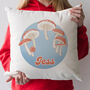 Personalised Mushroom Cushion, thumbnail 2 of 2