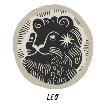 Leo Zodiac Coin Pendant Necklace, 5 of 5