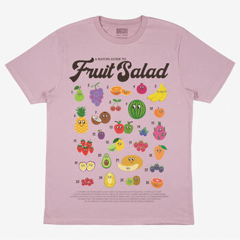 Fruit Salad Guide Men’s Graphic T Shirt, 3 of 3