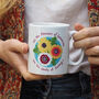 'Flowers Of Tomorrow' Personalised Teacher Mug, thumbnail 1 of 2