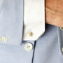 Starfish Cufflinks – Silver/Gold Vermeil Plated, thumbnail 3 of 4