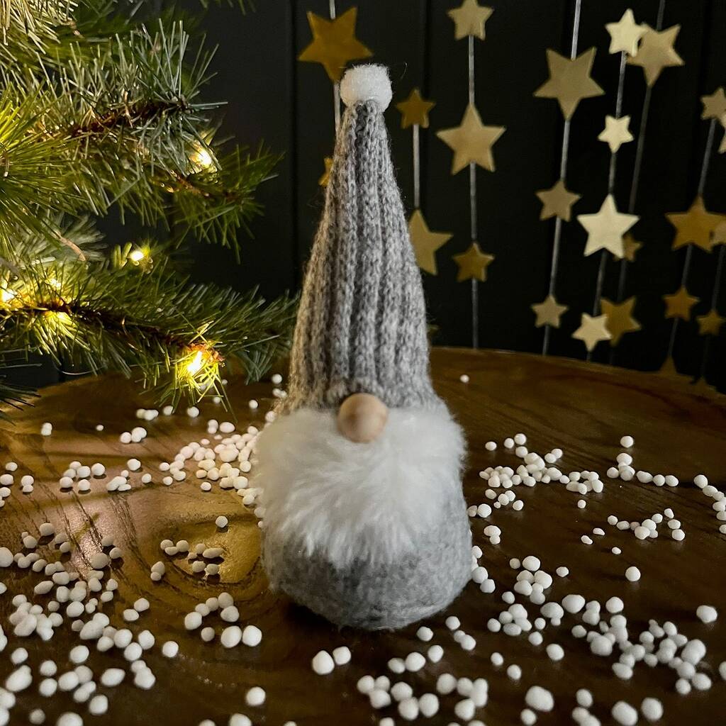 Gonk Decoration With Grey Hat, 1 of 2