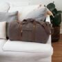 Personalised Mens Holdall Weekend Bag For Travelling, thumbnail 5 of 6