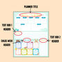 Personalised Family Planner Wipe Clean Wall Sticker, thumbnail 2 of 4