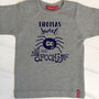 Personalised Boys Sweet And Spooky Halloween T Shirt, thumbnail 2 of 8