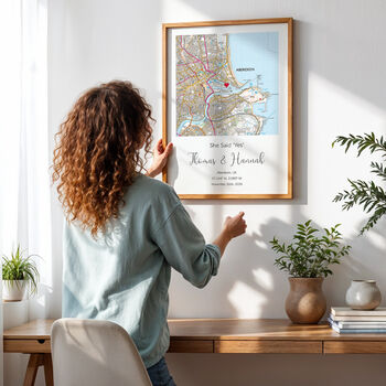 Welcome To The World Ordnance Survey Explorer Personalised Map Print New Baby Gift, 4 of 12