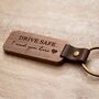 Personalized Wooden Keychain Gift, Custom Engraved, thumbnail 4 of 5