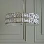 Kelvin Five Light Crystal LED Chandelier, thumbnail 3 of 10