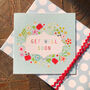 Floral Get Well Soon Card, thumbnail 3 of 5