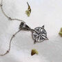 Sterling Silver Witches Knot Necklace, thumbnail 3 of 9