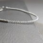 Rainbow Moonstone And Sterling Silver Bracelet, thumbnail 2 of 12