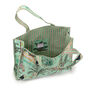 Serendipity Cotton Quilted Tote Bag Mint Jungle, thumbnail 3 of 4