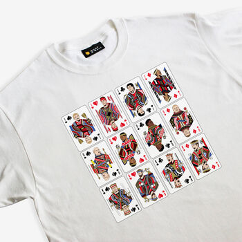 England Playing Cards T Shirt, 4 of 4