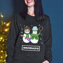 Funny Oasis Christmas Jumper, thumbnail 2 of 7