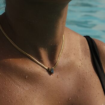 Jasmine Gemstone Necklace, 5 of 9