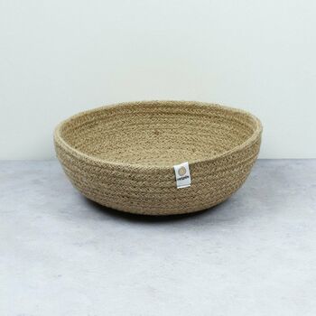 Respiin Natural Seagrass And Jute Bowls, 11 of 12