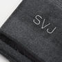 Personalised Men's Colourblock Cashmere Scarf, thumbnail 5 of 9