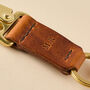 Personalised Leather Trigger Clip Keyring, thumbnail 3 of 4