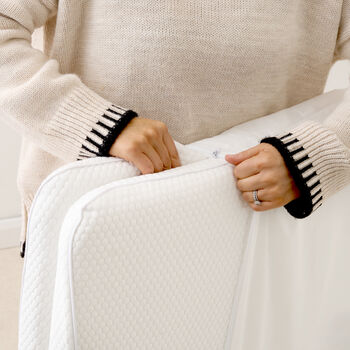 Premium Foam Foldable Travel Cot Mattress And Bag, 3 of 5