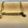 Personalised Baby Bracelet Birthstone Silver And Gold, thumbnail 6 of 8