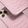 Pink Snakeskin Print Case For iPhone, thumbnail 3 of 4