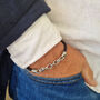 Men’s Italian Banded Leather Bracelet, thumbnail 8 of 8