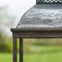 Aurielle Antique Silver Lantern, thumbnail 4 of 4