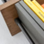 Barnaby Bespoke Beech Shelves With Threaded Steel Pipe, thumbnail 3 of 6