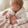 Personalised Baby Girl Bunny And Bathrobe Hamper, thumbnail 1 of 7