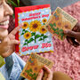 Personalised Sunflower Competition Valentine's Day Card, thumbnail 1 of 11