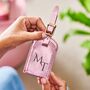 Engraved Initials Full Grain Leather Luggage Tag, thumbnail 3 of 8