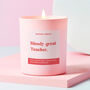 Funny Teacher Gift Pink Candle Bloody Great Teacher, thumbnail 1 of 3