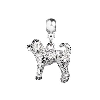 Labradoodle Sterling Silver Jewellery Charm, 2 of 7