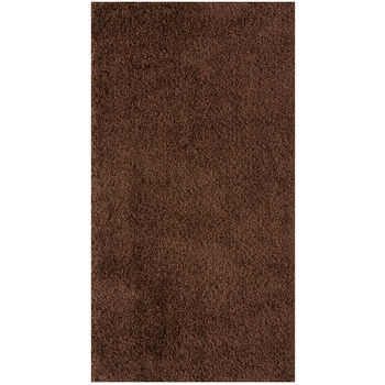 The Rugs Plain Brown Shaggy Rug, 7 of 12