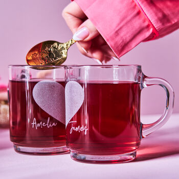 Personalised Glass Mug Set, 3 of 3