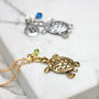 Turtle Charm Necklace, thumbnail 1 of 3