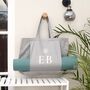 Monogrammed Organic Yoga Tote Bag, thumbnail 3 of 5