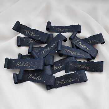 Personalised Celestial Wedding Place Name Card, 4 of 8