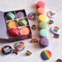 Rainbow Macaron Gift Box, thumbnail 1 of 11